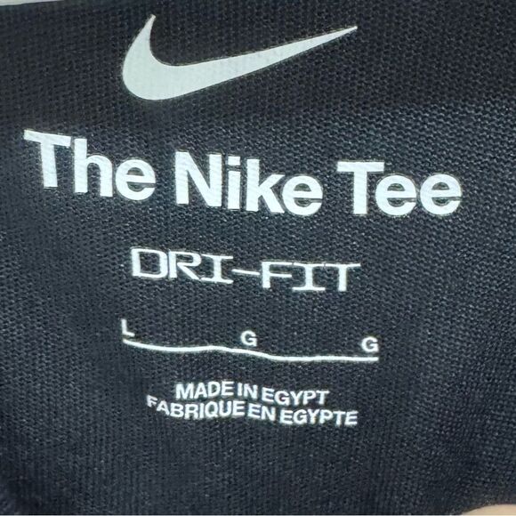 NIKE MEN’S DRI-FIT LOGO GRAPHIC FITNESS T-SHIRT SIZE LARGE NWT - Picture 7 of 8